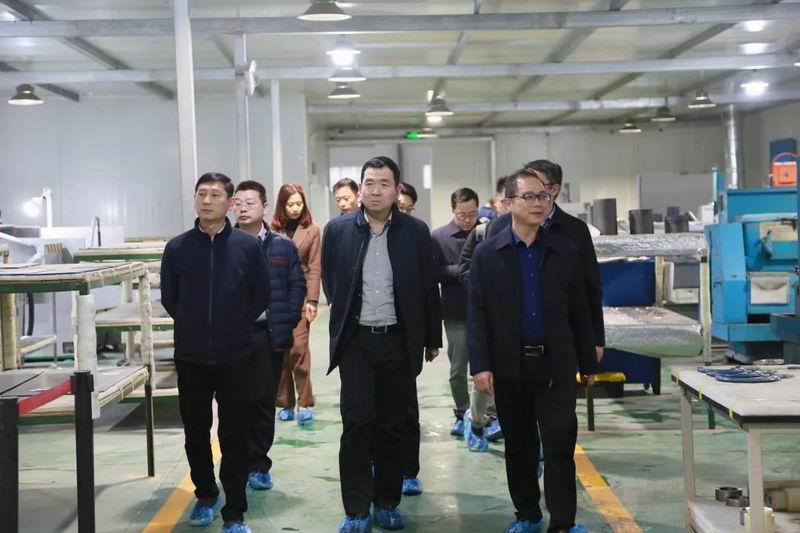 廣西北部灣國際港務(wù)集團(tuán)有限公司黨委委員、副總經(jīng)理馬正國一行蒞臨隆華考察交流